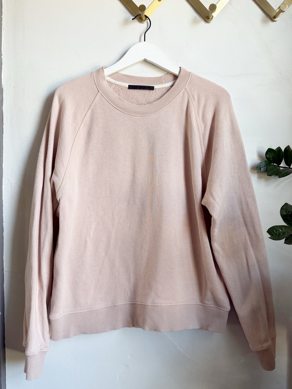 Jenni Kayne Saturday Sweatshirt in Tan